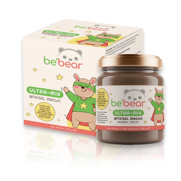 Be'bear Ultra Mix Bitkisel Macun